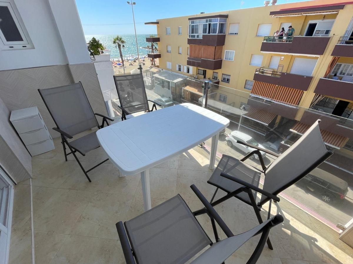 Ferienwohnung Vistas Al Mar A 10 Metros De La Playa De Regla Parking Gratis Chipiona Exterior foto